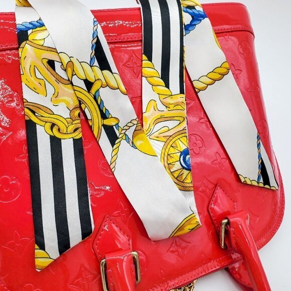 Skinny Scarf | Hand Bag, Neck Scarf (2 pieces) - Color Set #22 / Brand NEW - Picture 7 of 12